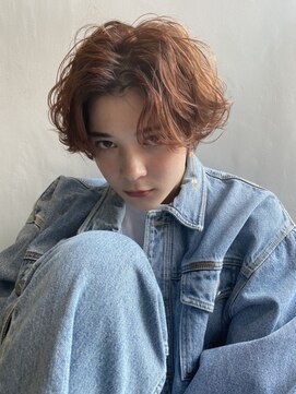 クラン(clan) ゆるふわコットンワンサイドマニッシュショートボブ