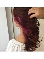 アディション 渋谷(ADITION)&nbsp;【ADITION渋谷】ピンクベージュインナーカラー