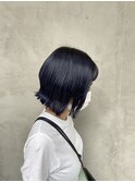 切りっぱなしボブ