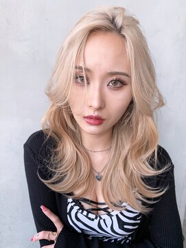 アイティーバイアルバム 藤沢店(IT by ALBUM) 顔まわりリバースレイヤー_カーキグレージュ_8613