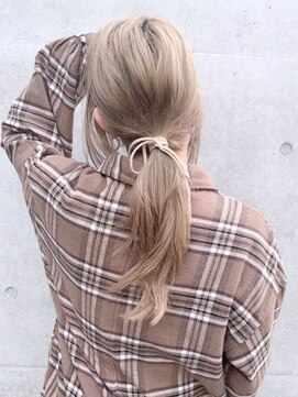 アイティー バイ アルバム 中野店(IT by ALBUM) ハイトーン_くすみブルーミニウルフテラコッタ_ba335941