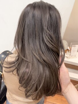 ネックス 表参道本店(nex) 【nex 表参道】白髪ぼかし ハイライト 大人レイヤー 齋藤