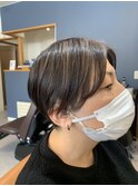 白髪ぼかしハイライト