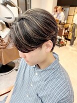 ネオリーブ クーロ メゾン 横浜(Neolive curro Maison)&nbsp;ハイライト×韓国マッシュセンターパート《メンズハイライト》