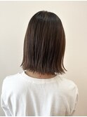切りっぱなしボブ