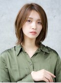 前髪なし外はねボブ20代30代40代【AIN.表参道】川原大地