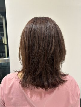 エアー 銀座タワー(AIR) 【ツヤカラー　ピンクブラウン】air銀座タワー　藤本麻衣