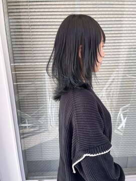 ミント(mint) ブルージュ/暗髪グレー/赤み除去/レイヤーカット