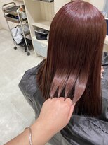 フレーム へアアンドトリートメント 天王寺北口店(FRAME)&nbsp;ワインレッド