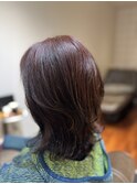 ☆大人の外ハネミディ・艶あるカラーと共に☆