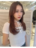 レイラバイアフロート 吉祥寺(Lila by afloat)&nbsp;ピンクブラウン/レイヤーカット/韓国レイヤー/ピンクブラウン