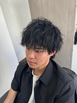 エイト(AITE) カルマパーマ/ベリーショート/ダークアッシュ/ニュアンスパーマ