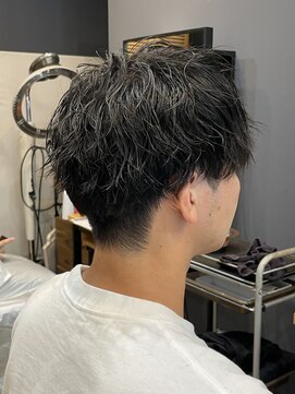 アルター(aL ter) 【メンズカット×ツイストスパイラルパーマ】鎌取/林愛華