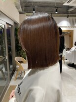 アドア 横浜(ADORE)&nbsp;【ADORE横浜】切りっぱなし×ツヤボブ