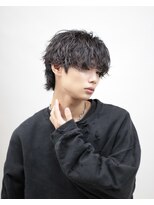 ブラック 渋谷(BLUCK)&nbsp;渋谷駅/メンズフェザーパーマ/フェザーショート/シャドウパーマ