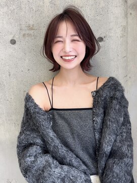 ロンドカスティーヨ 四日市(Lond castillo) 【futaba】レイヤーボブ/くびれボブ/暖色カラー