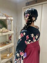 ベルトオブヴィーナス(Belt of venus)&nbsp;【袴ヘア】サイド編みおろし