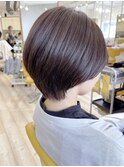 【morio成増/児玉】大人ショート　ラベンダーブラウン
