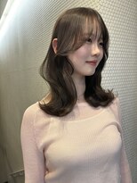 ソワンドゥブレスココ 京都店(soin de brace coco.)&nbsp;まろベージュ×韓国風顔まわりレイヤー