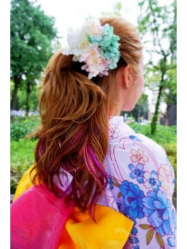 サファイア(SAPPHIRE) 花火大会で目立ってしまう可愛さ(>_<)