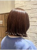 【ヘアジュレドゥ 安江】ぱつっとボブ