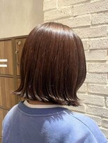 ヘア ジュレ ドゥ(hair jurer deux)&nbsp;【ヘアジュレドゥ 安江】ぱつっとボブ