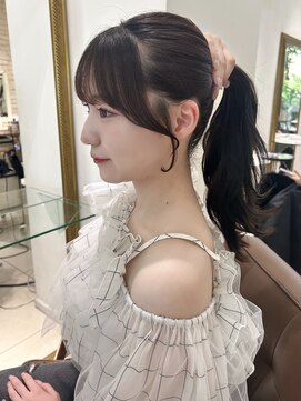 フォルテ 表参道店(FORTE) 顔周りカット/レイヤーカット/小顔前髪/似合わせ前髪/表参道駅