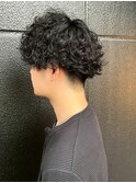 ツイストスパイラルパーマ マッシュショート ショートパーマ