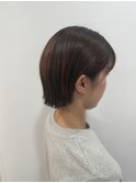 切りっぱなしボブ