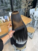 ビューブルー 亀戸錦糸町(VIEW BLUE)&nbsp;美髪シアーカラー髪質改善レイヤーカット切りっぱなしボブ