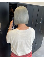 ゴウトゥデイシェアサロン 町田店(GO TODAY SHAiRE SALON)&nbsp;オリーブシルバーカラー♪