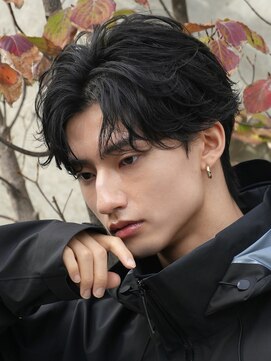 フィフス(fifth) 原宿フェザーパーマニュアンスパーマツイスパオールバック30代