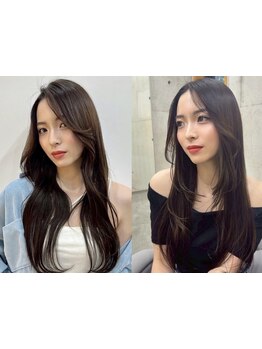 【白楽町】顔周りのニュアンスで印象をコントロール◎どの角度から見ても絶対的に可愛いスタイルへ！