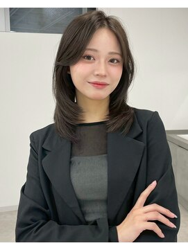 ユーフォリア 新宿通り(Euphoria) ミディアムレイヤー/透明感カラー