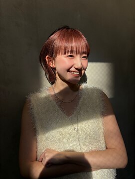 ロンドプロフィール 浦和(Lond profil) ブリーチなしカラー伸ばしかけヘア簡単スタイリング小顔ヘア