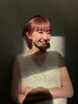 ロンドプロフィール 浦和(Lond profil) ブリーチなしカラー伸ばしかけヘア簡単スタイリング小顔ヘア