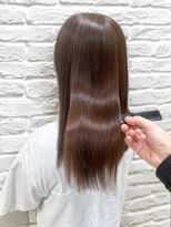 ソワンドブレスセルン 心斎橋(soin de brace cerne)&nbsp;縮毛矯正×ココアベージュ