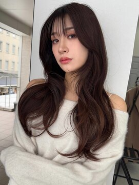 ソヨン 天王寺店(SOYON) 《SOYON》ゆる艶 レイヤー 前髪あり
