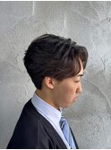 MEN’S HAIR/サーフカール/刈り上げセンターパート/群馬高崎