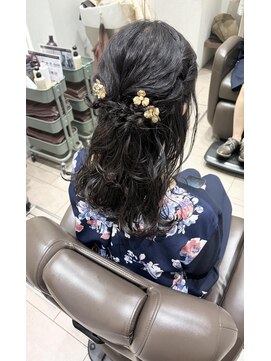 アビーヘアー 住吉店(abie hair) こなれヘアアレンジ