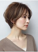 白髪ぼかし脱白髪染め似合わせカット40代50代60代