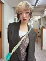 リアン(Lien)&nbsp;ケアブリーチ/ハイトーンホワイト/エンドカラー/レイヤーカット
