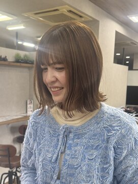 ビューティーサロン ガーデン(beauty salon garden) りこ担当♪切りっぱなしボブ