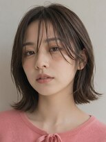 フレイムス ヘアアンドリラックス 大宮東口店(Frames)&nbsp;ミディアムヘアー/チャコールグレー/20代30代/髪質改善/大宮