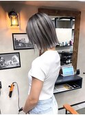 バレイヤージュ、ハイライト、レイヤーカット、ダブルカラー