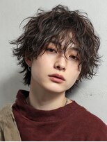 チェレ ブラン 堺東店(Chere brun) メンズルーズパーマ・ウルフカット・ウルフパーマ