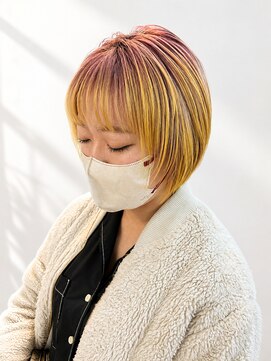 ユイマァル 倉敷(YUIMARL) 倉敷派手髪カラー20代30代40代ルーツカラーデザインカラー