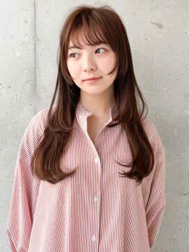 ニューヨークニューヨーク 垂水店(NYNY) 韓国風ｘシースルーバングｘエギョモリｘタンバルモリｘレイヤー