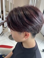アース 焼津店(HAIR&MAKE EARTH)&nbsp;デザインカラー×ピンクメッシュ