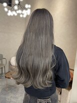 ラヴィズム 小新店(LUVISM)&nbsp;顔周りレイヤー/グレージュカラーダブルカラー/西区/小新